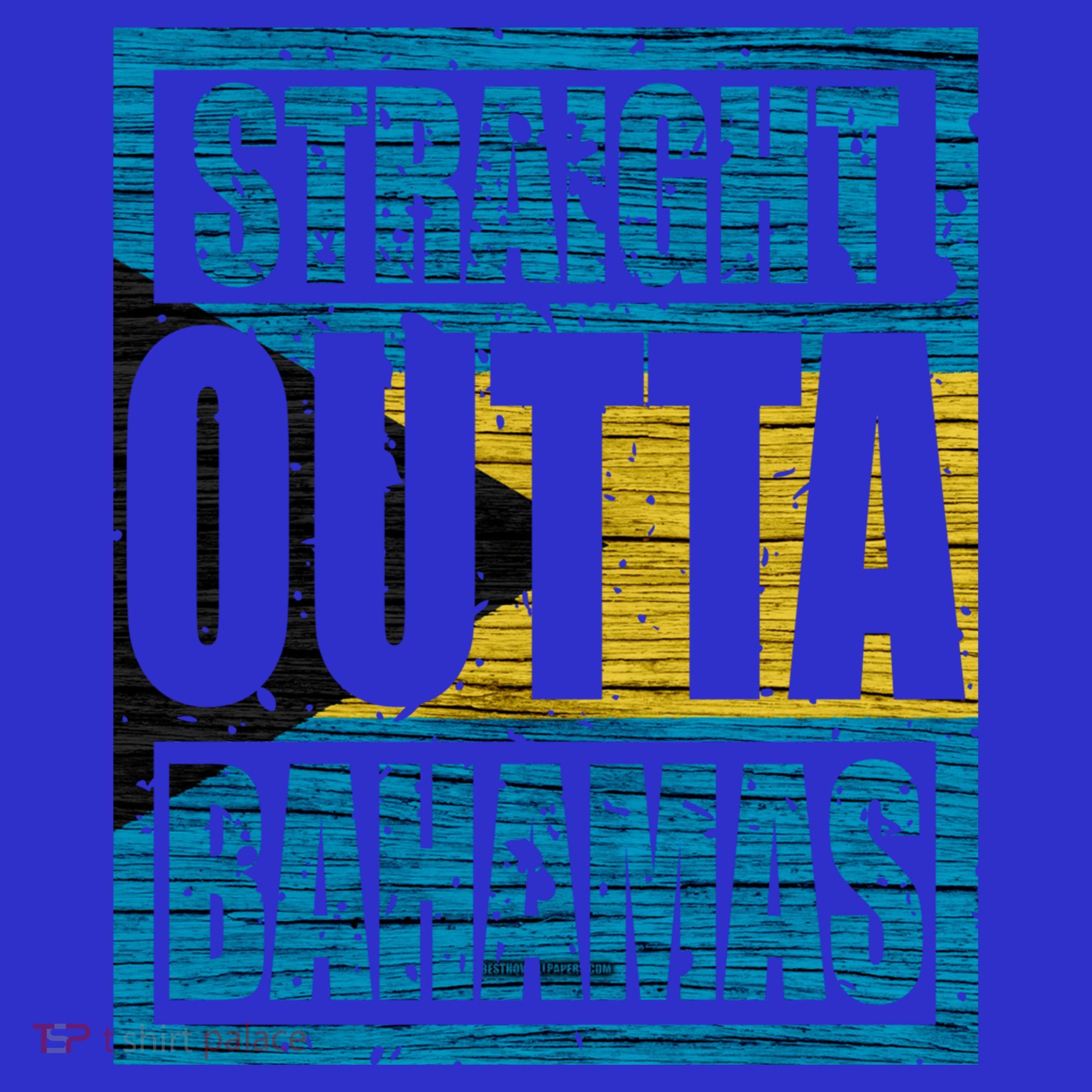 Straight Outta Bahamas Gift Funny Bahamas Day Idea Meaningful Gift Tote Bag