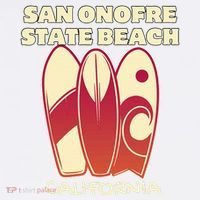 San Onofre Beach California Surfing Vintage Surfboards T-Shirt thumb 7
