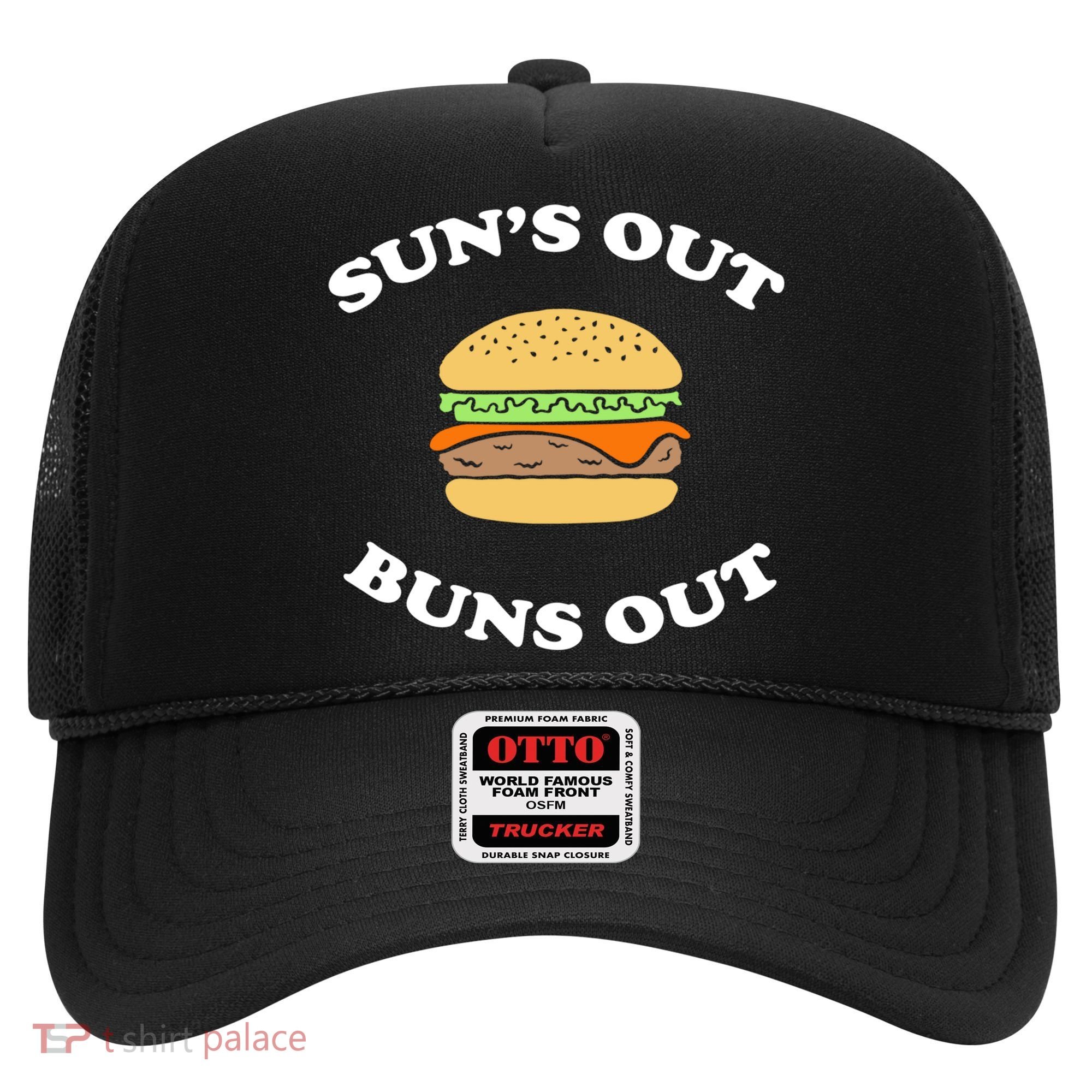 Suns Out Buns Out Bbq Hamburger Gift Hat