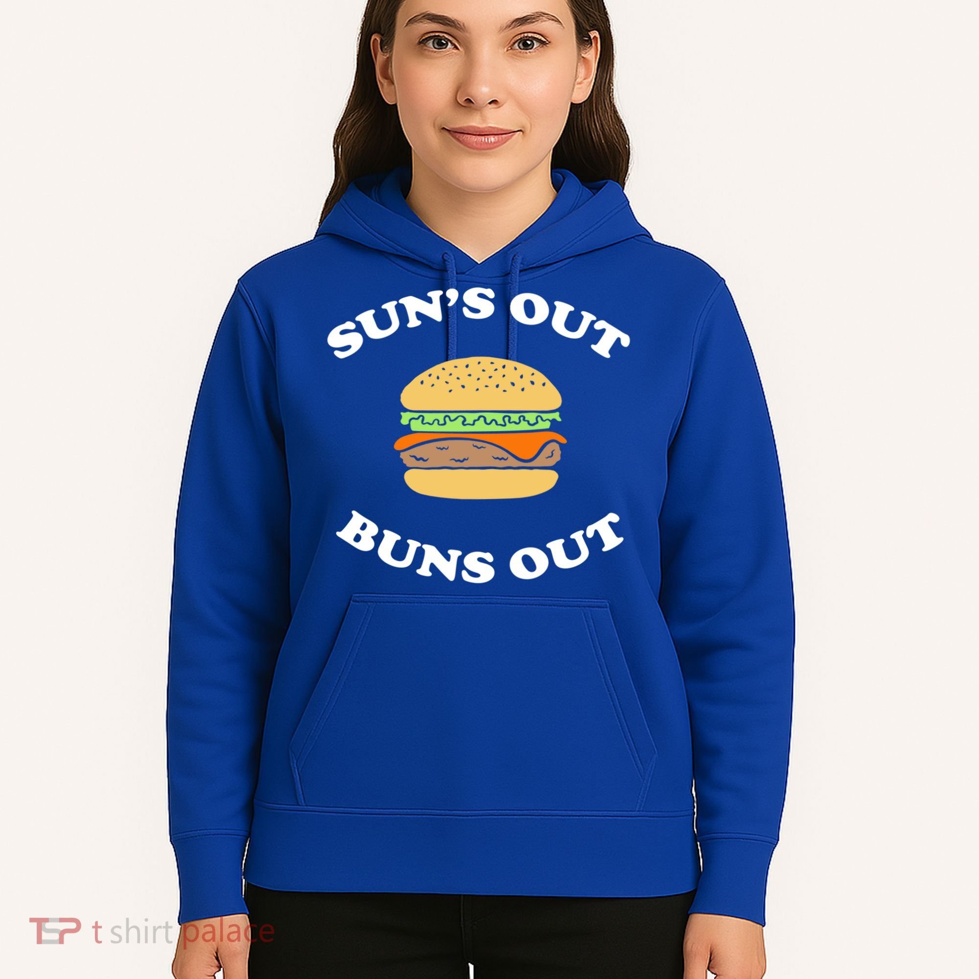 Suns Out Buns Out Bbq Hamburger Gift Hoodie