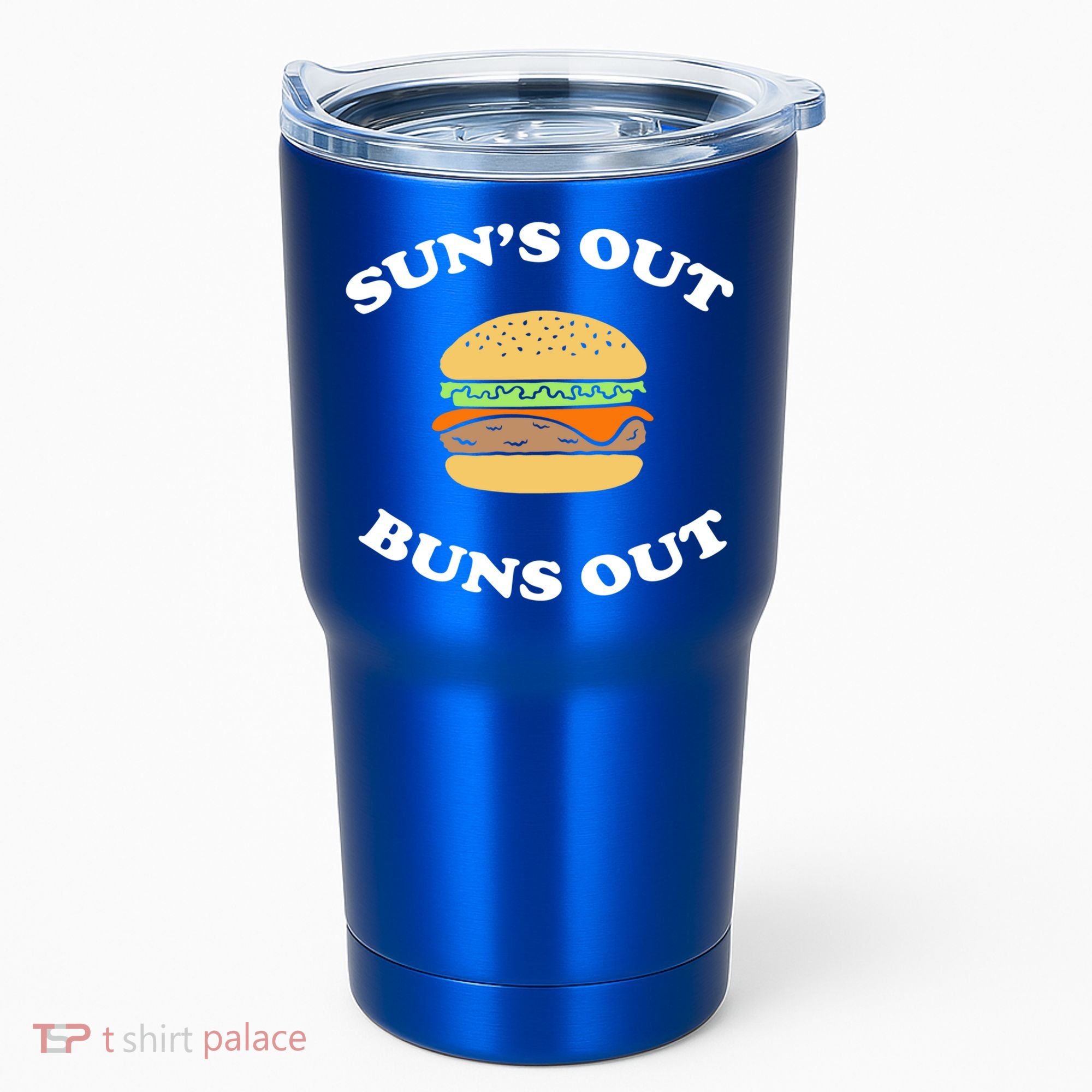 Suns Out Buns Out Bbq Hamburger Gift Tumbler