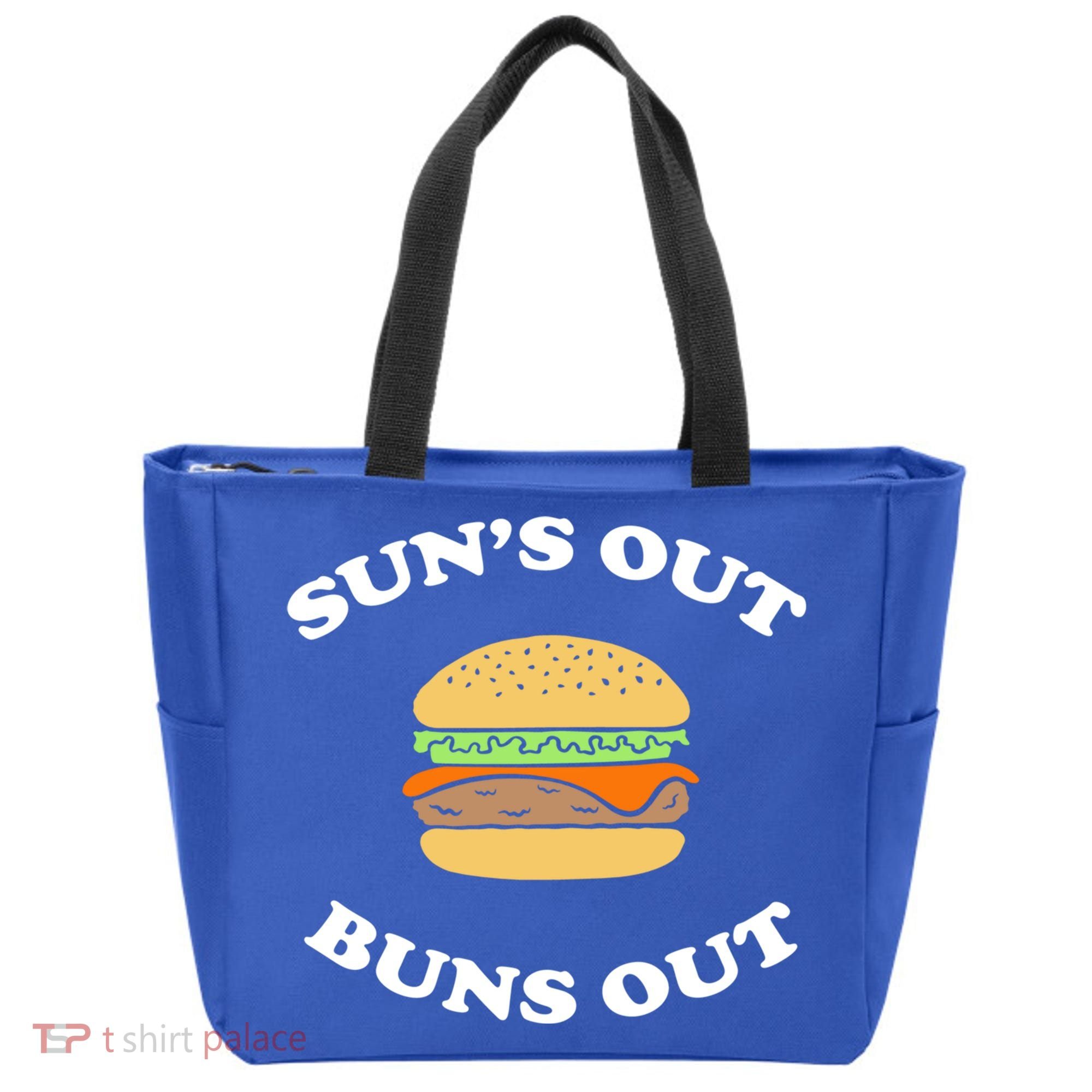 Suns Out Buns Out Bbq Hamburger Gift Tote Bag