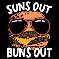 Suns Out Buns Out Burger Hamburger Foodie Buns Cheeseburger Cute Gift Coffee Mug thumb 5