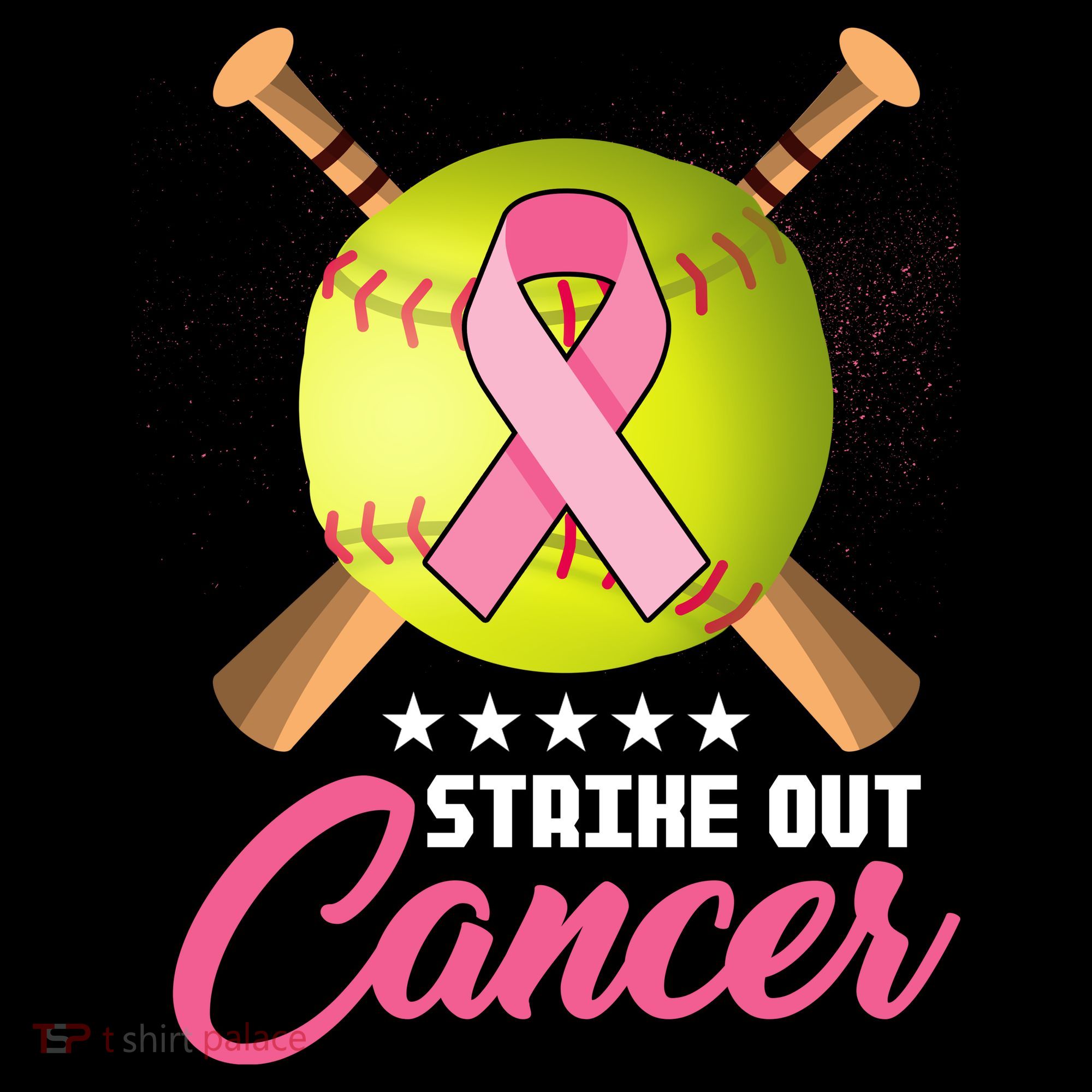 Strike Out Breast Cancer Awareness Baseball Baby Bodysuit