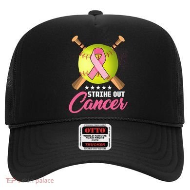 Strike Out Breast Cancer Awareness Baseball Hat