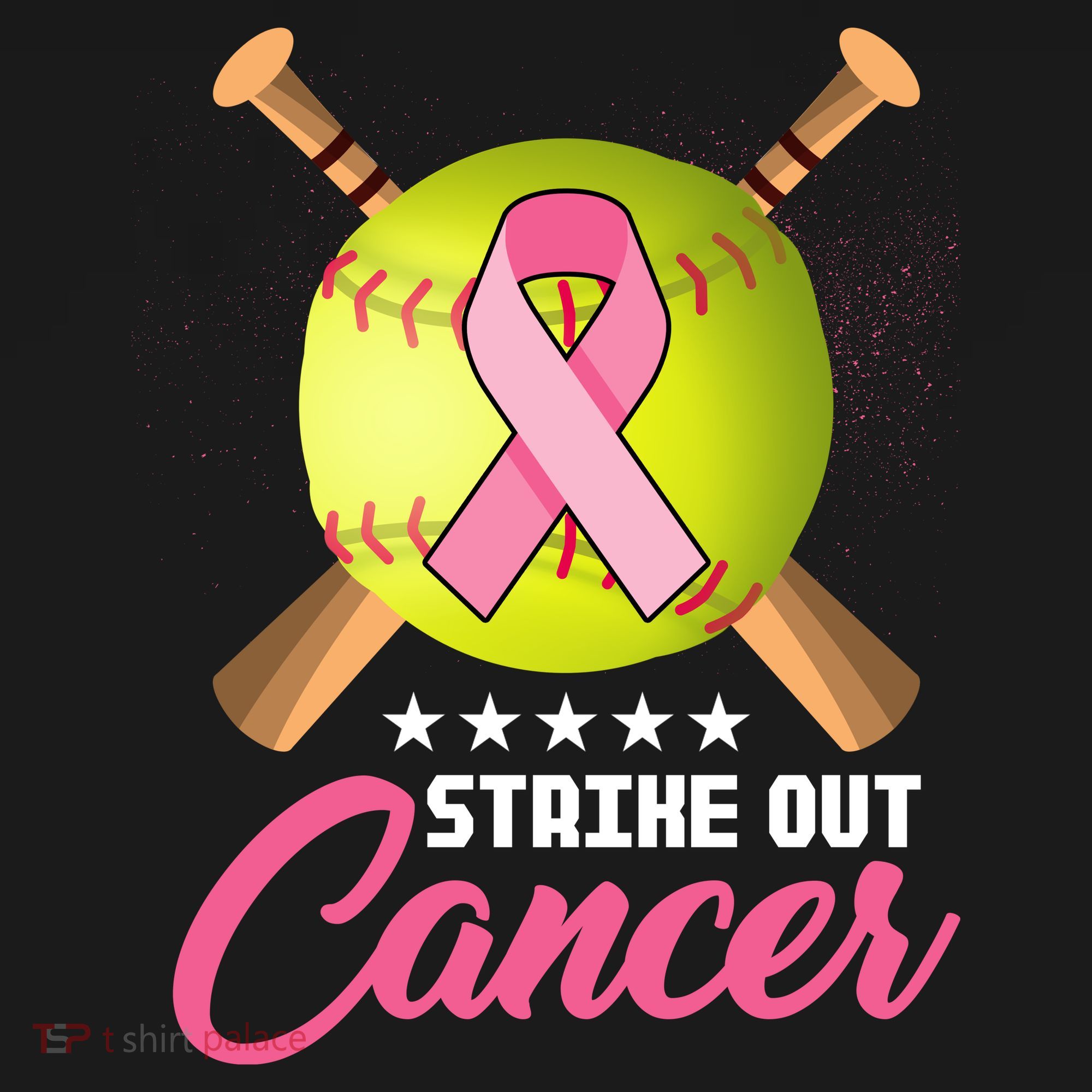 Strike Out Breast Cancer Awareness Baseball Kids Sweatshirt