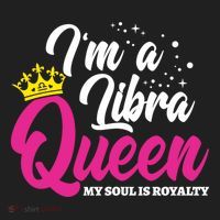 September October Birthday Astrology Libra Queen Funny Gift Women's Sweatshirt thumb 2