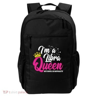 September October Birthday Astrology Libra Queen Funny Gift Backpack