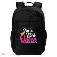 September October Birthday Astrology Libra Queen Funny Gift Backpack thumb 0