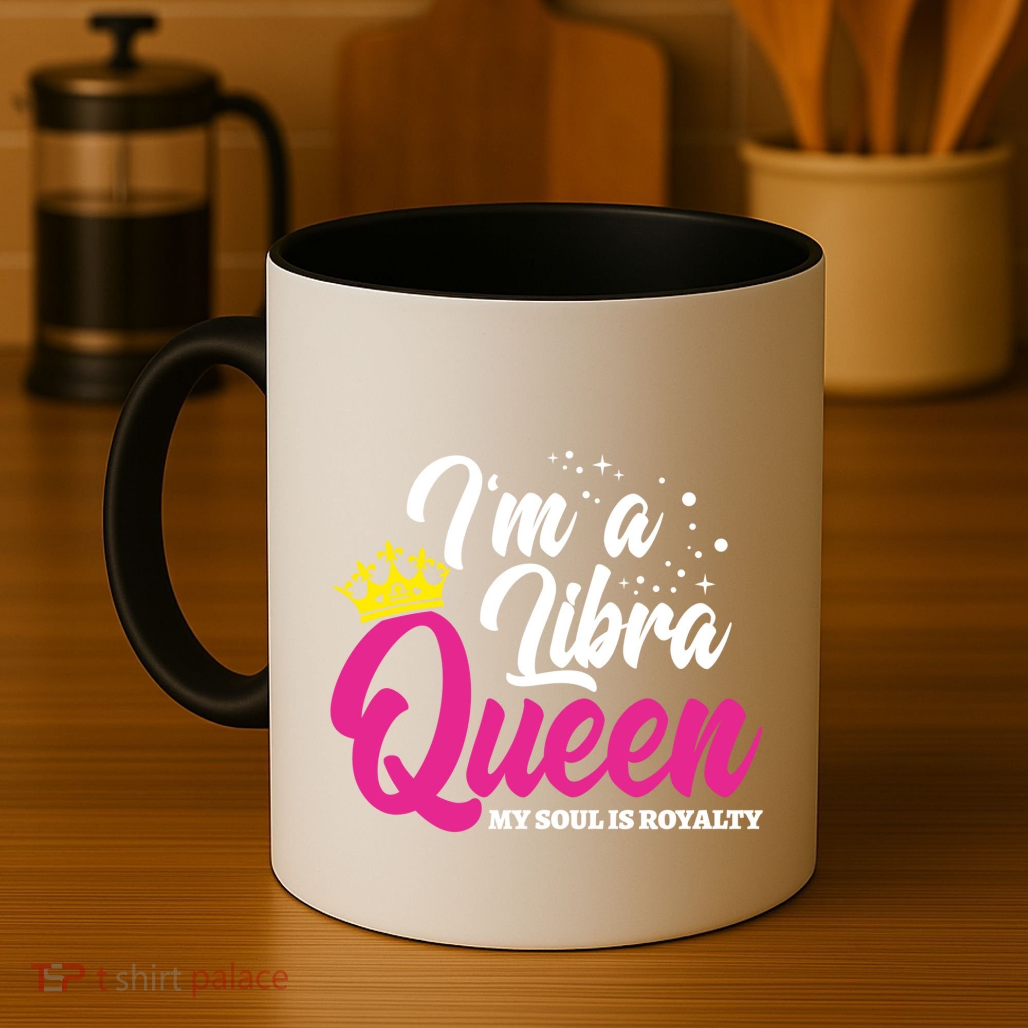 September October Birthday Astrology Libra Queen Funny Gift Coffee Mug
