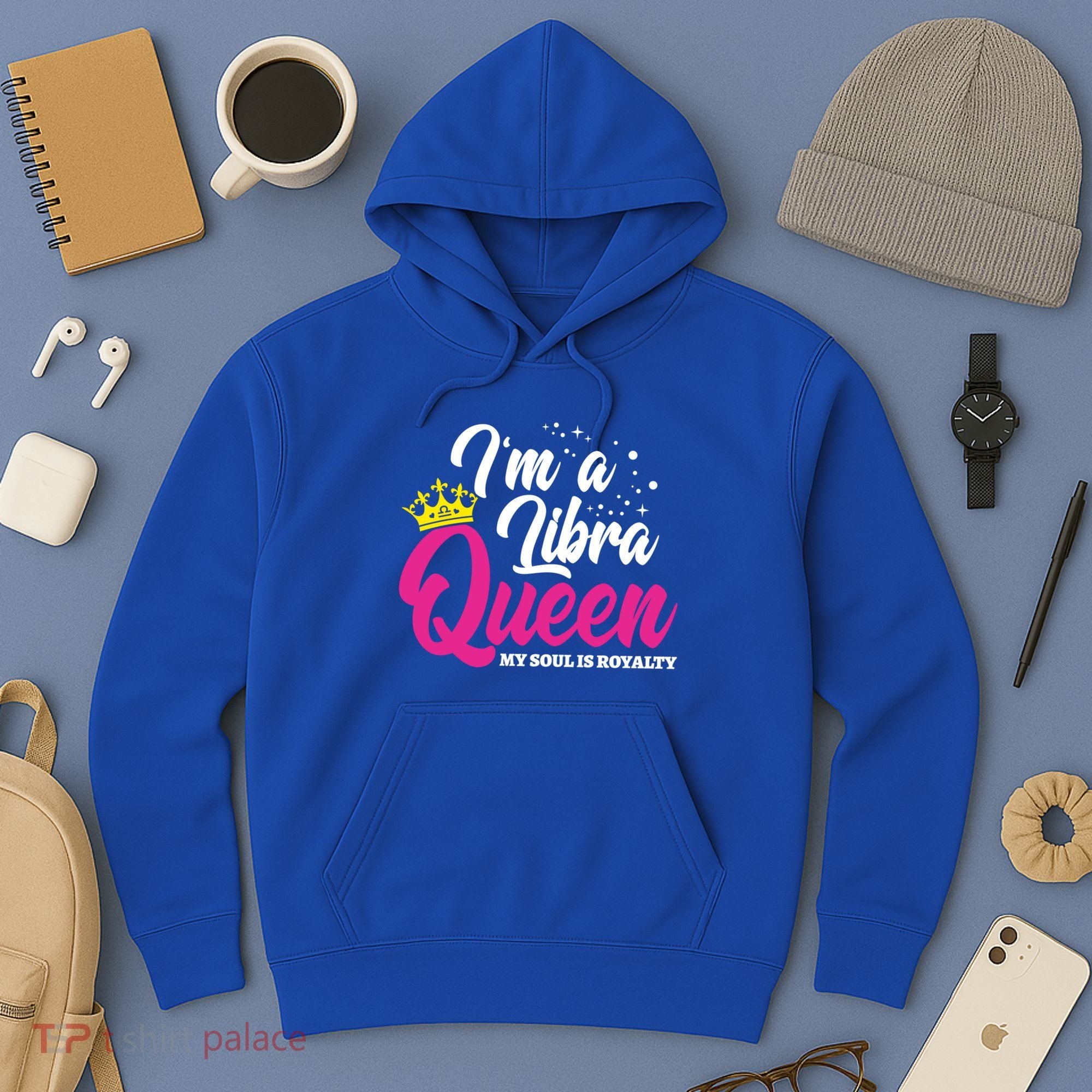 September October Birthday Astrology Libra Queen Funny Gift Hoodie