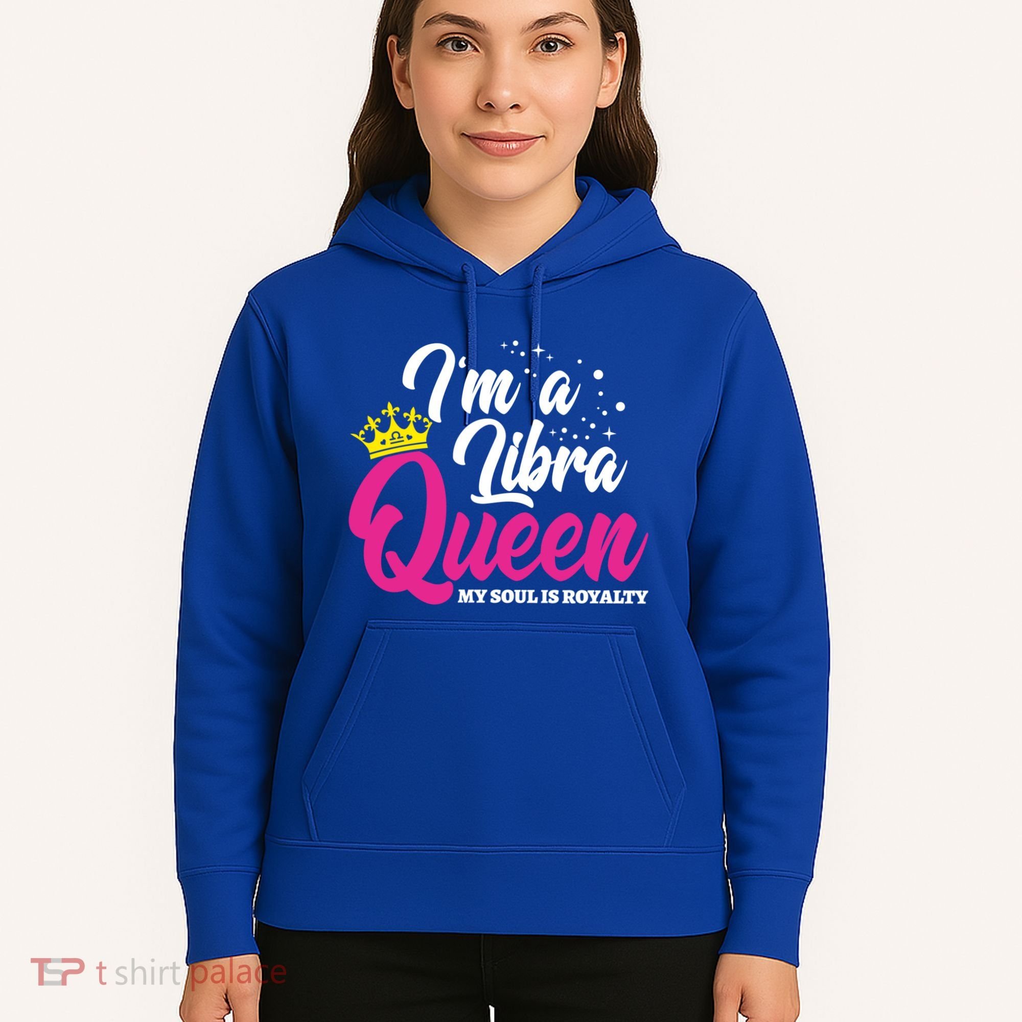 September October Birthday Astrology Libra Queen Funny Gift Hoodie
