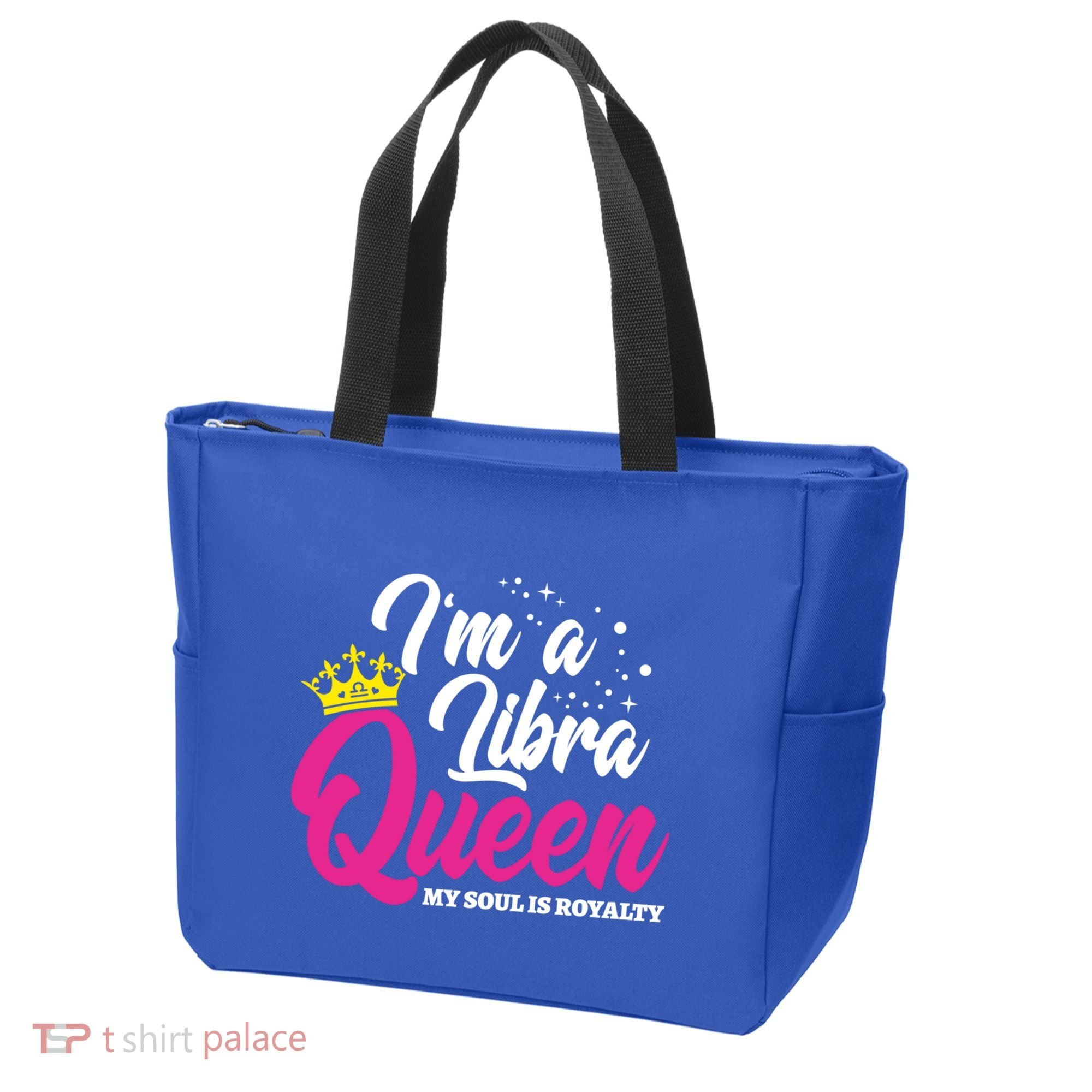 September October Birthday Astrology Libra Queen Funny Gift Tote Bag