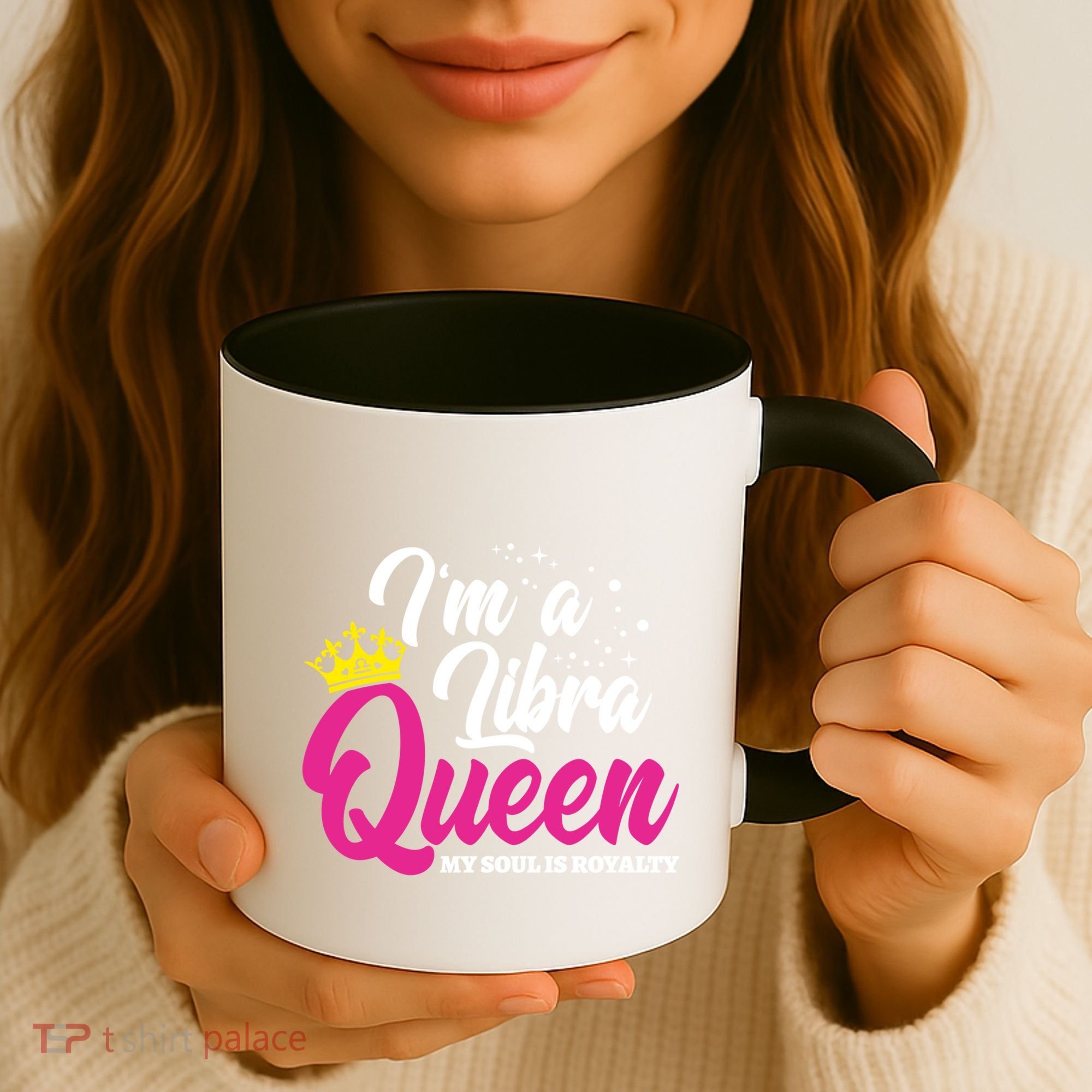 September October Birthday Astrology Libra Queen Cute Gift Coffee Mug