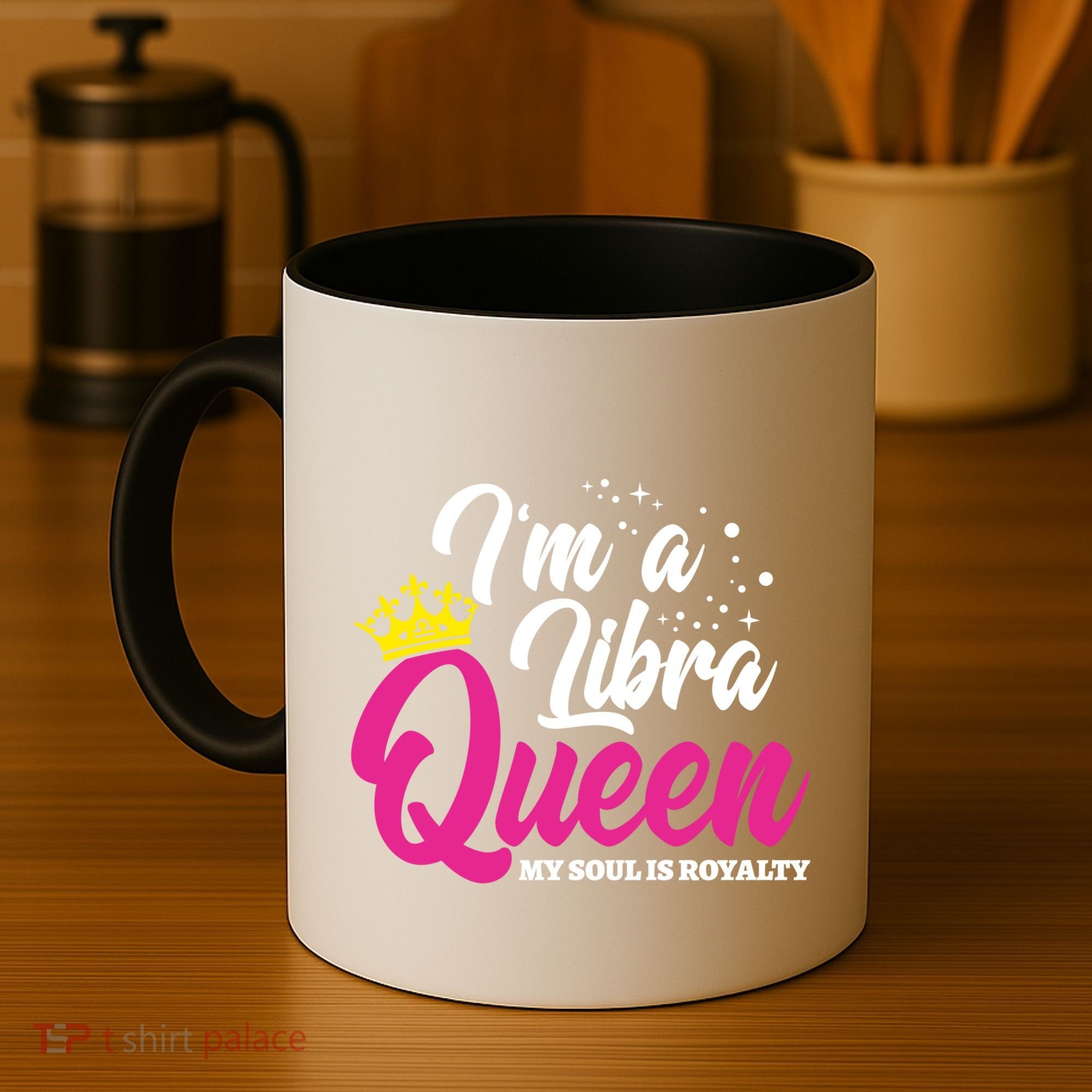 September October Birthday Astrology Libra Queen Cute Gift Coffee Mug