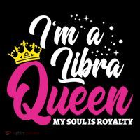 September October Birthday Astrology Libra Queen Cute Gift Women's Hoodie thumb 2