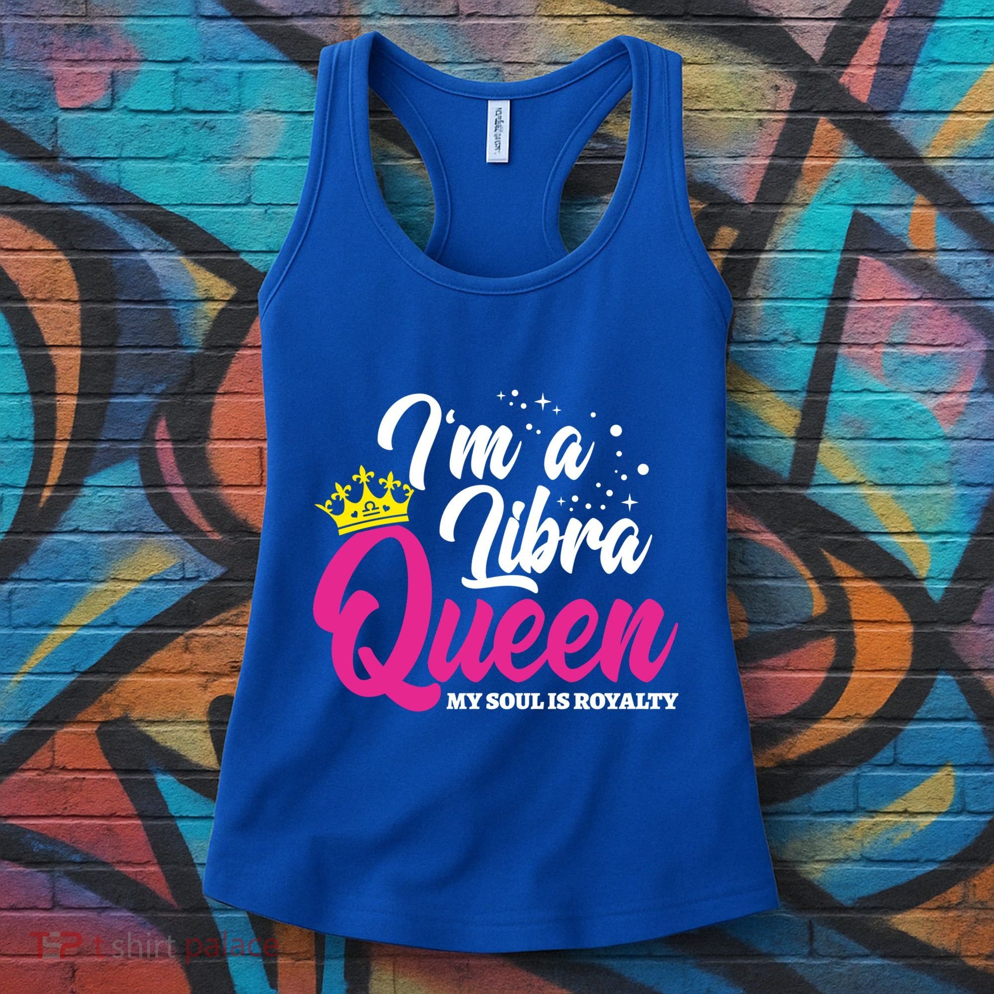 September October Birthday Astrology Libra Queen Cute Gift Women's Tank Top