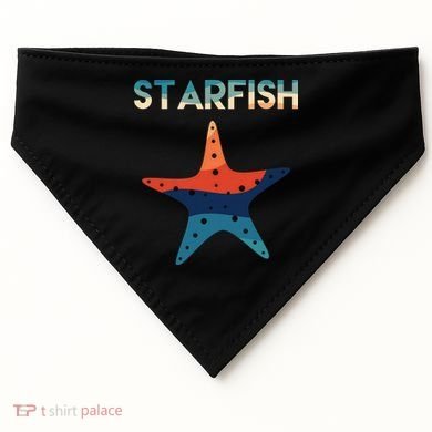 Starfish Ocean Beach USA-Made Doggie Bandana