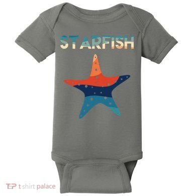 Starfish Ocean Beach Baby Bodysuit