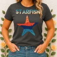 Starfish Ocean Beach Women's T-Shirt thumb 2