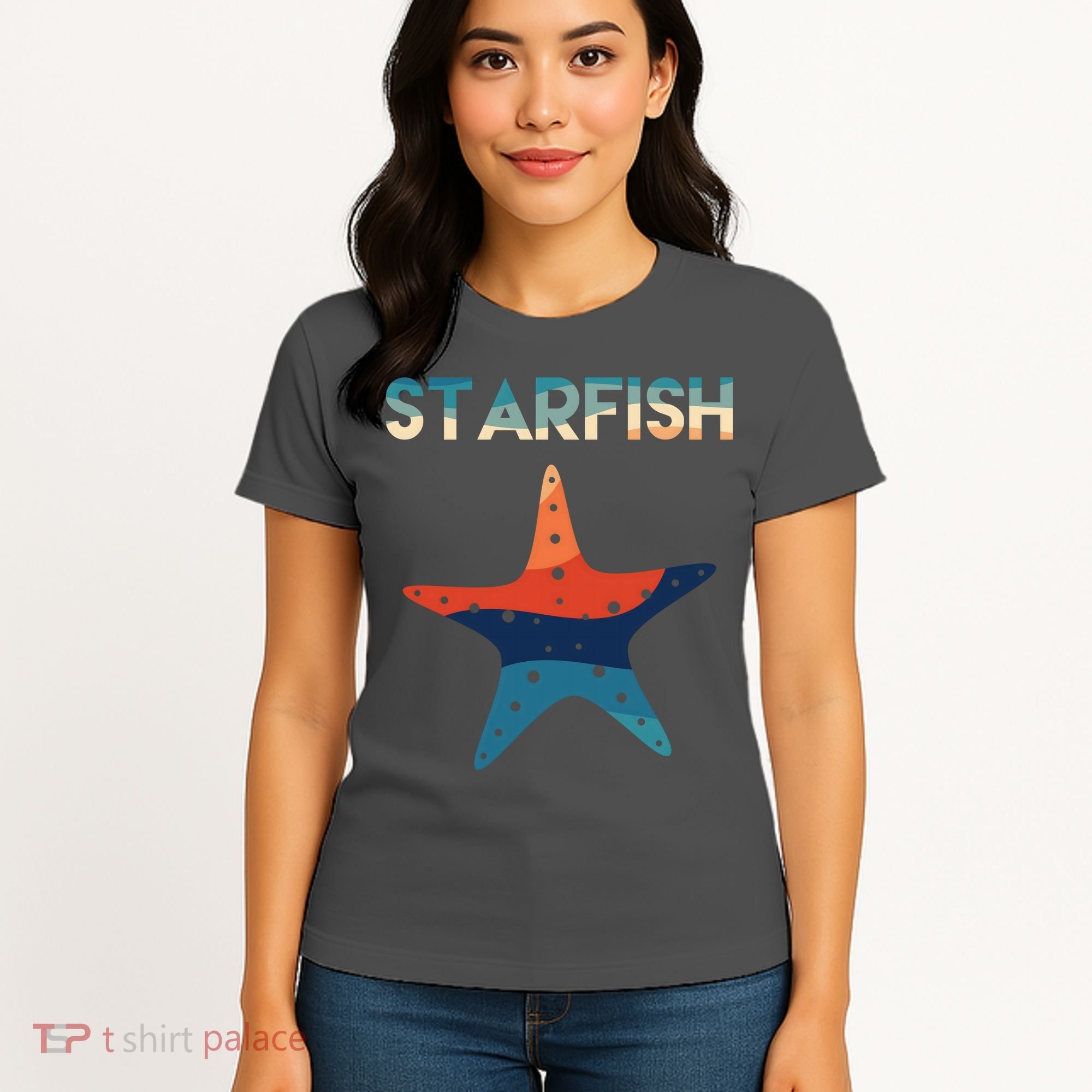 Starfish Ocean Beach Women's T-Shirt