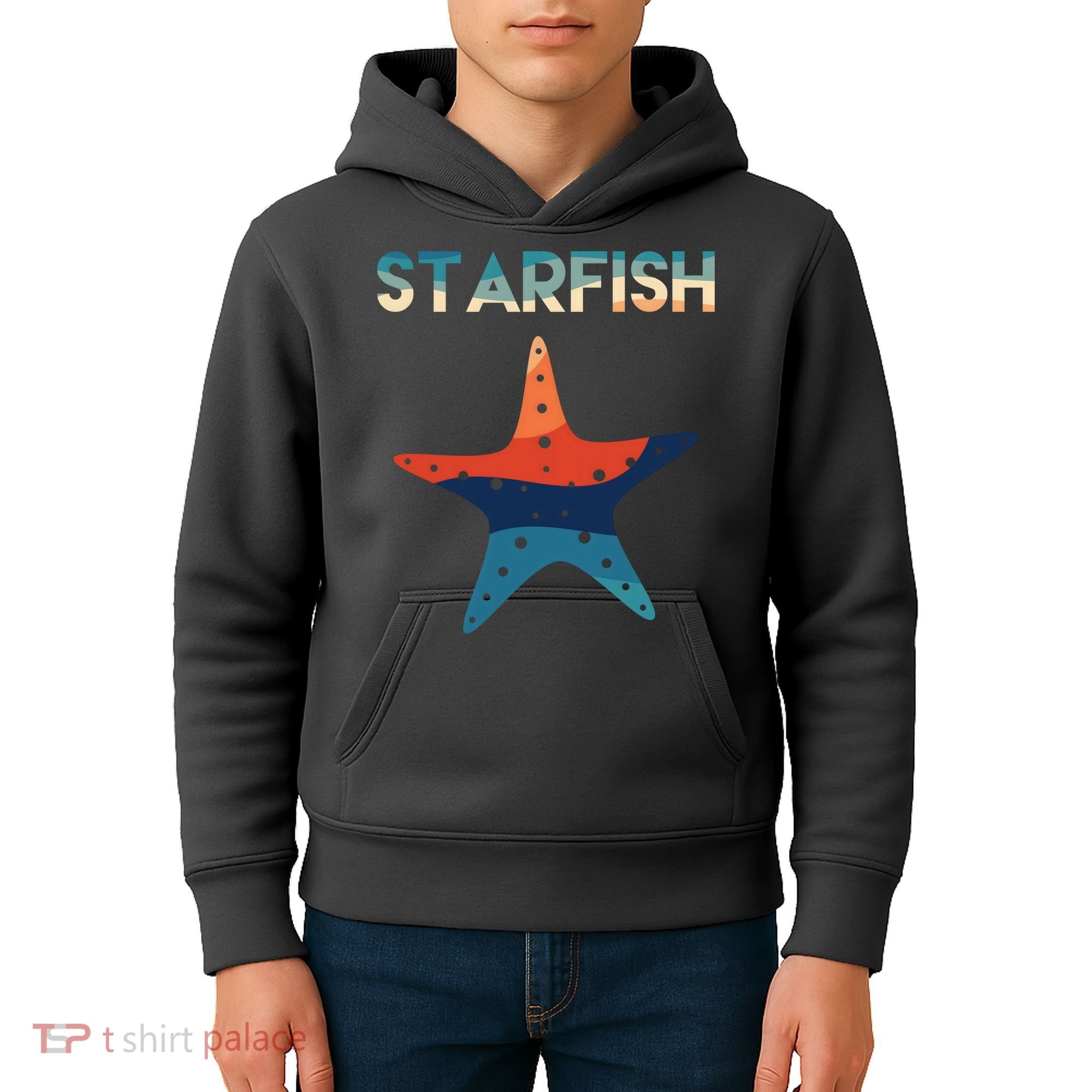 Starfish Ocean Beach Kids Hoodie