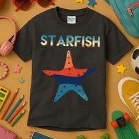 Starfish Ocean Beach Kids T-Shirt thumb 3
