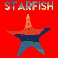 Starfish Ocean Beach Santa Hat thumb 1