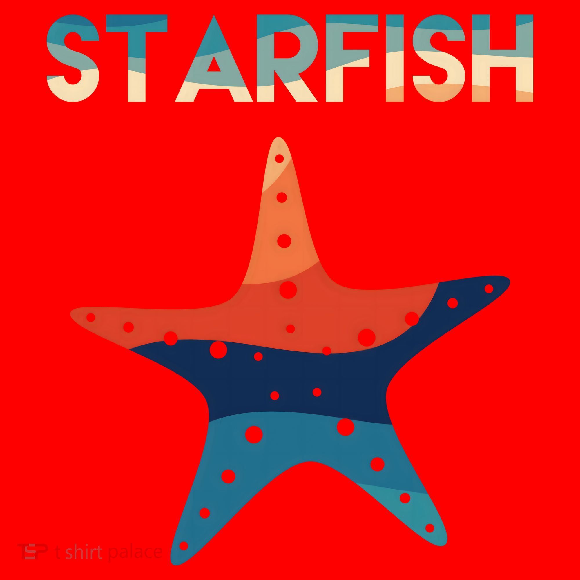 Starfish Ocean Beach Santa Hat