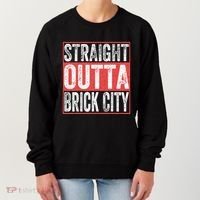 Straight Outta Brick City Newark City New Jersey Women's Sweatshirt thumb 0