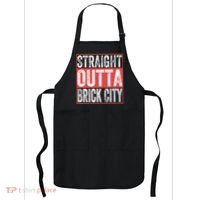 Straight Outta Brick City Newark City New Jersey Apron thumb 0