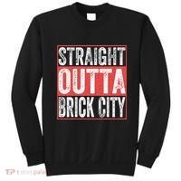 Straight Outta Brick City Newark City New Jersey Sweatshirt thumb 0