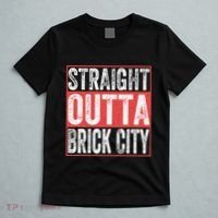 Straight Outta Brick City Newark City New Jersey T-Shirt thumb 5