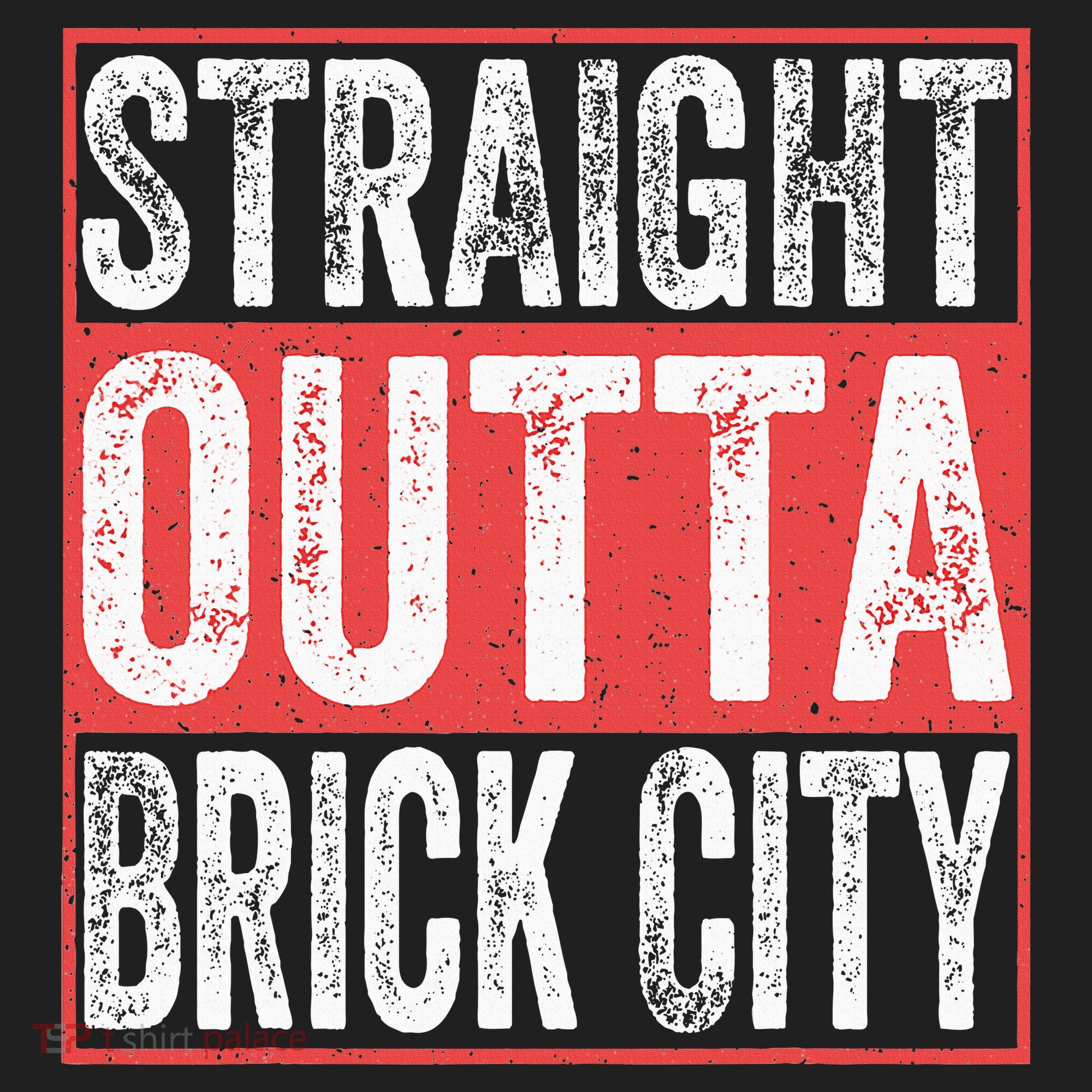 Straight Outta Brick City Newark City New Jersey Beanie