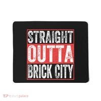 Straight Outta Brick City Newark City New Jersey Mousepad thumb 0