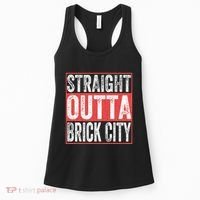 Straight Outta Brick City Newark City New Jersey Women's Tank Top thumb 0