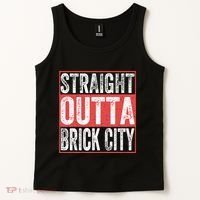 Straight Outta Brick City Newark City New Jersey Tank Top thumb 2