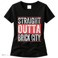 Straight Outta Brick City Newark City New Jersey Women's T-Shirt thumb 0