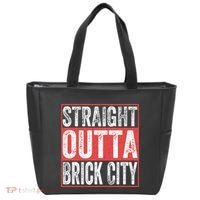 Straight Outta Brick City Newark City New Jersey Tote Bag thumb 0
