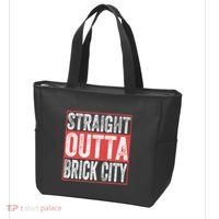 Straight Outta Brick City Newark City New Jersey Tote Bag thumb 3