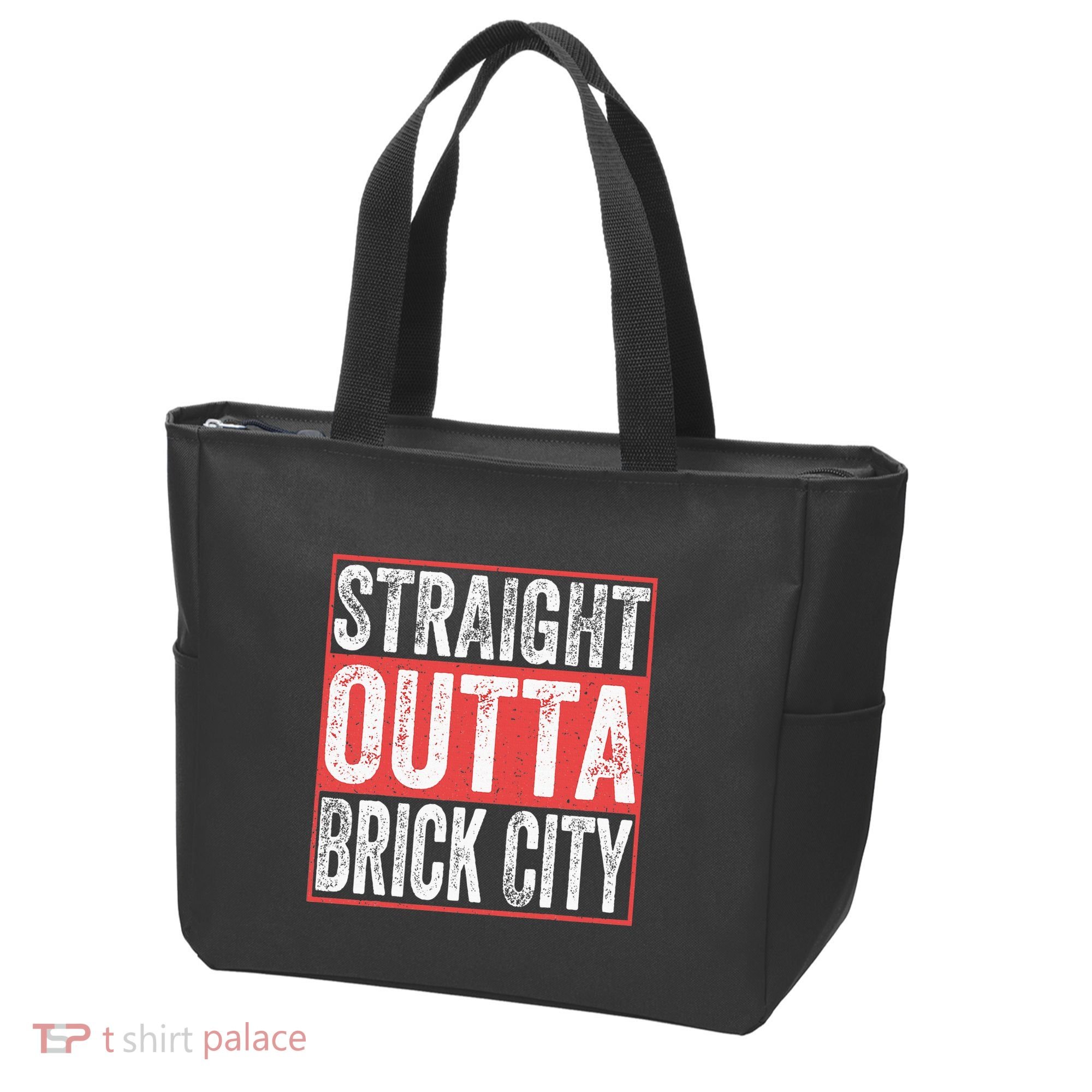 Straight Outta Brick City Newark City New Jersey Tote Bag