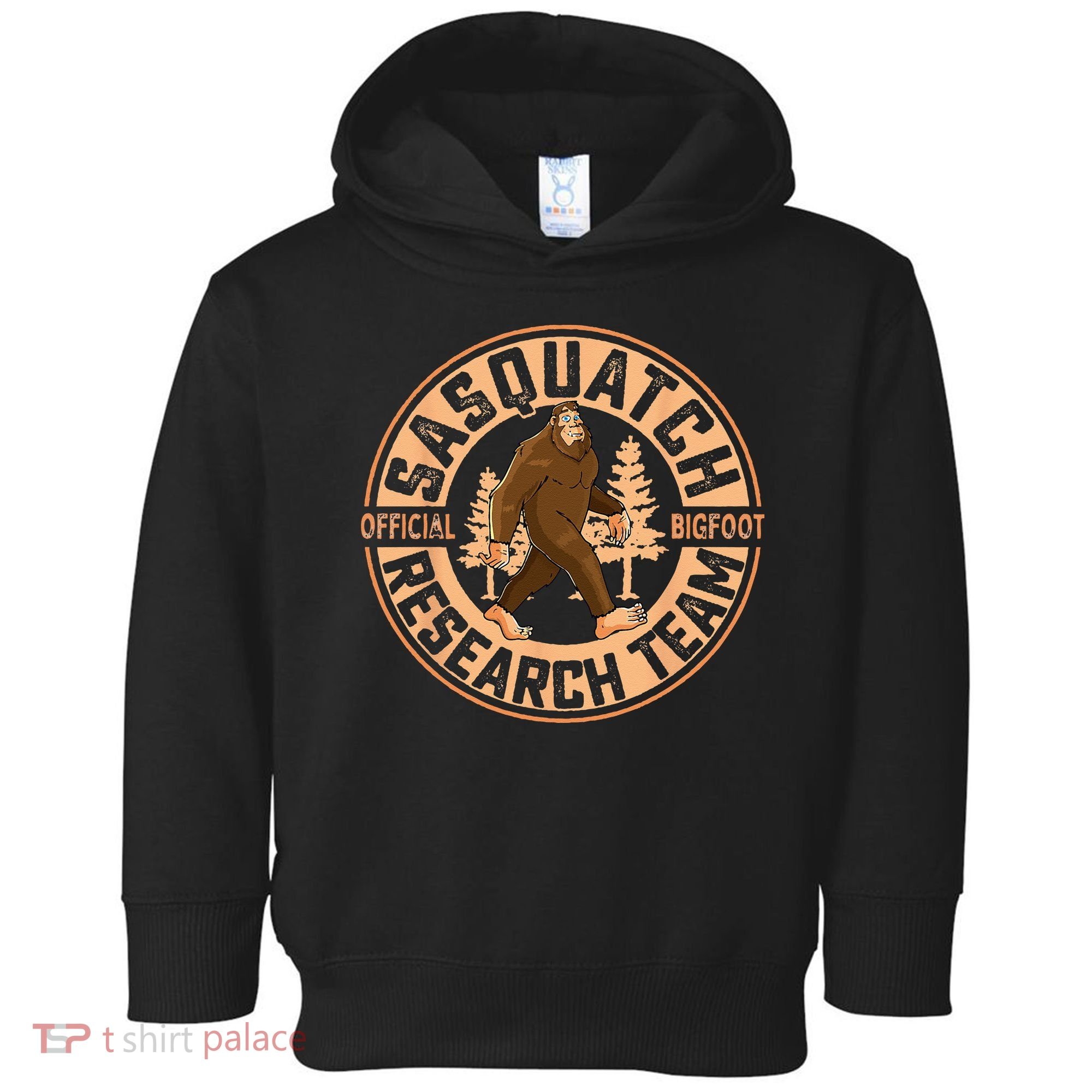 Sasquatch Official Bigfoot Research Team Toddler Hoodie