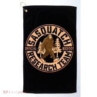 Sasquatch Official Bigfoot Research Team Golf Towel thumb 0