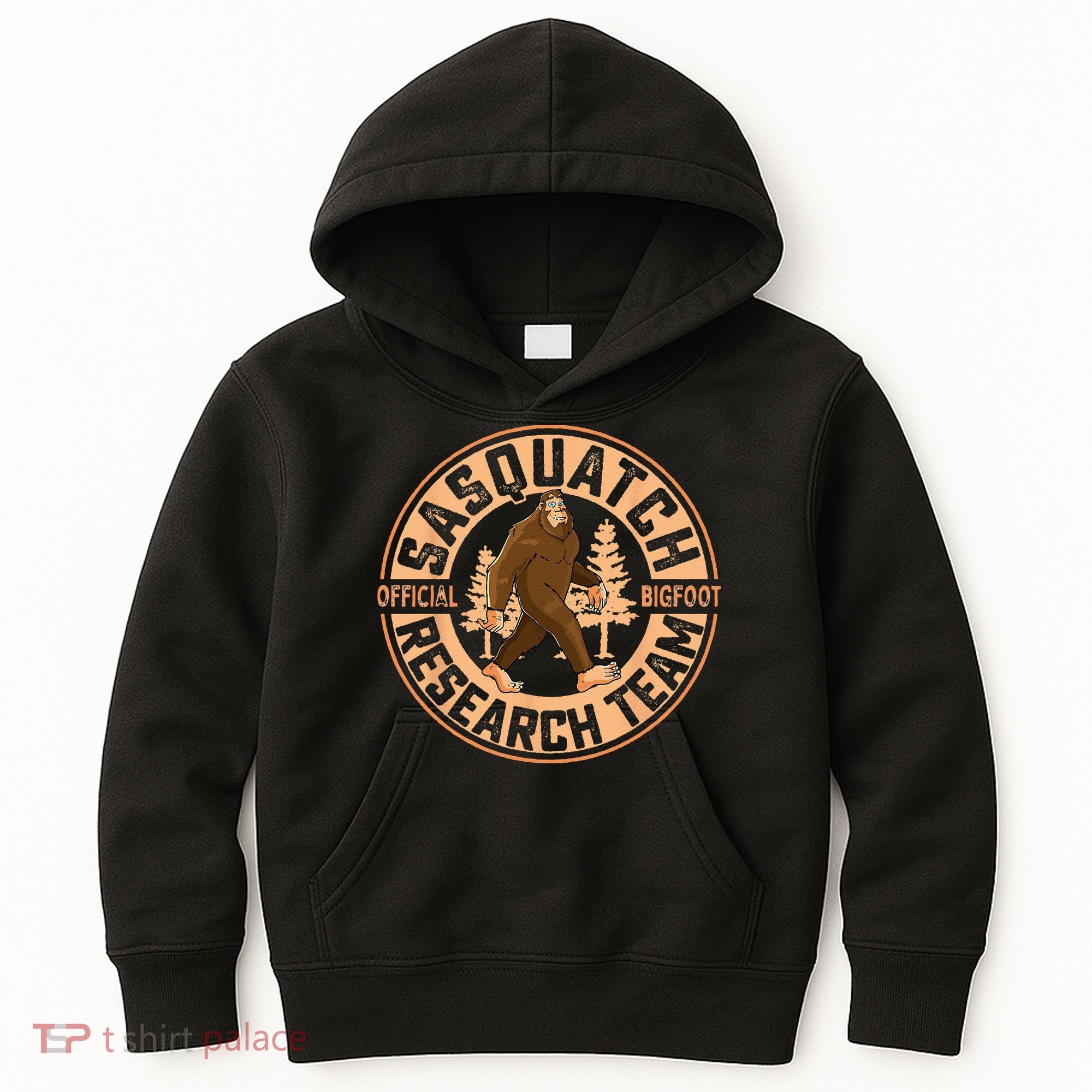 Sasquatch Official Bigfoot Research Team Kids Hoodie