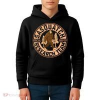 Sasquatch Official Bigfoot Research Team Kids Hoodie thumb 4