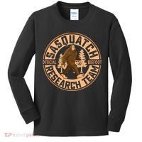 Sasquatch Official Bigfoot Research Team Kids Long Sleeve Shirt thumb 0