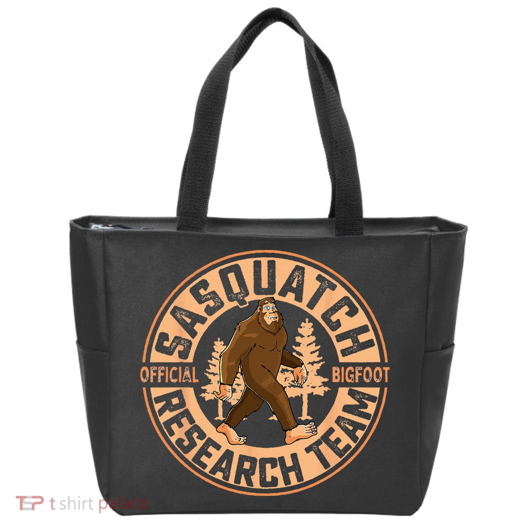 Sasquatch Official Bigfoot Research Team Tote Bag