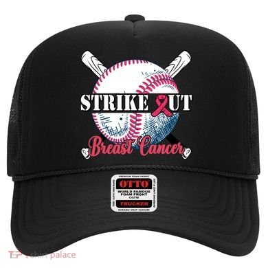 Strike Out Breast Cancer Baseball Hat