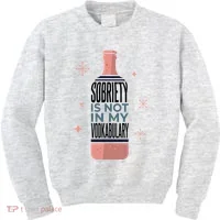 Sobriety Is Not In My Vodkabulary Kids Sweatshirt thumb 0
