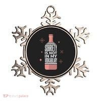 Sobriety Is Not In My Vodkabulary Ornament thumb 0